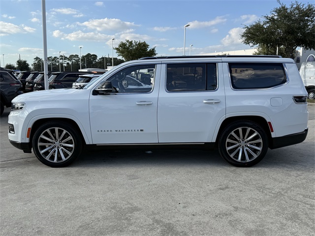 2023 Jeep Grand Wagoneer Series II White at DeMontrond Auto Country