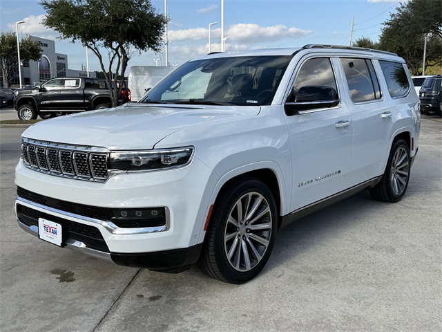 2023 Jeep Grand Wagoneer Series II White at DeMontrond Auto Country