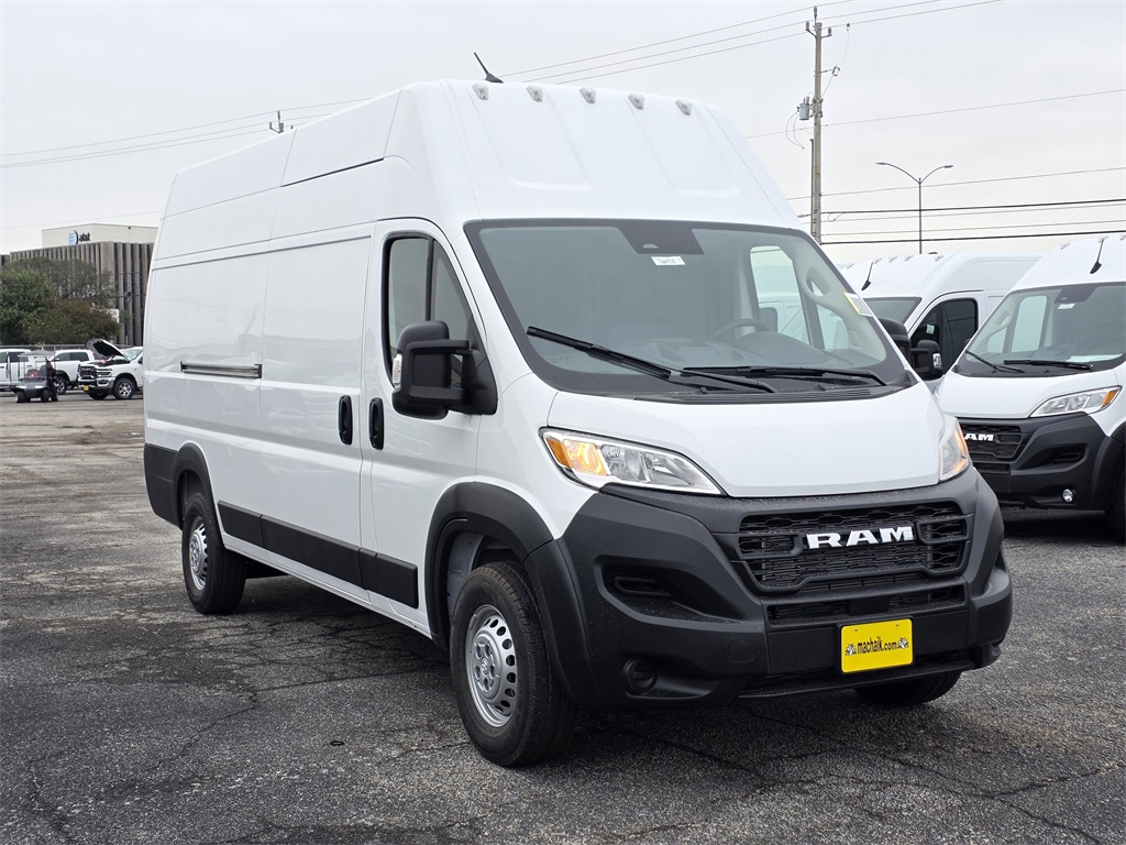 2026 Ram ProMaster 3500 Super High Roof White at Mac Haik CDJR North Houston