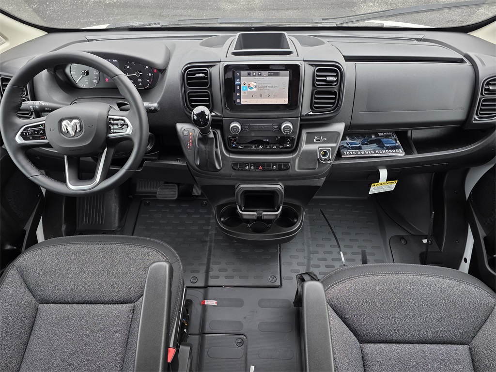 2026 Ram ProMaster 3500 Super High Roof White at Mac Haik CDJR North Houston