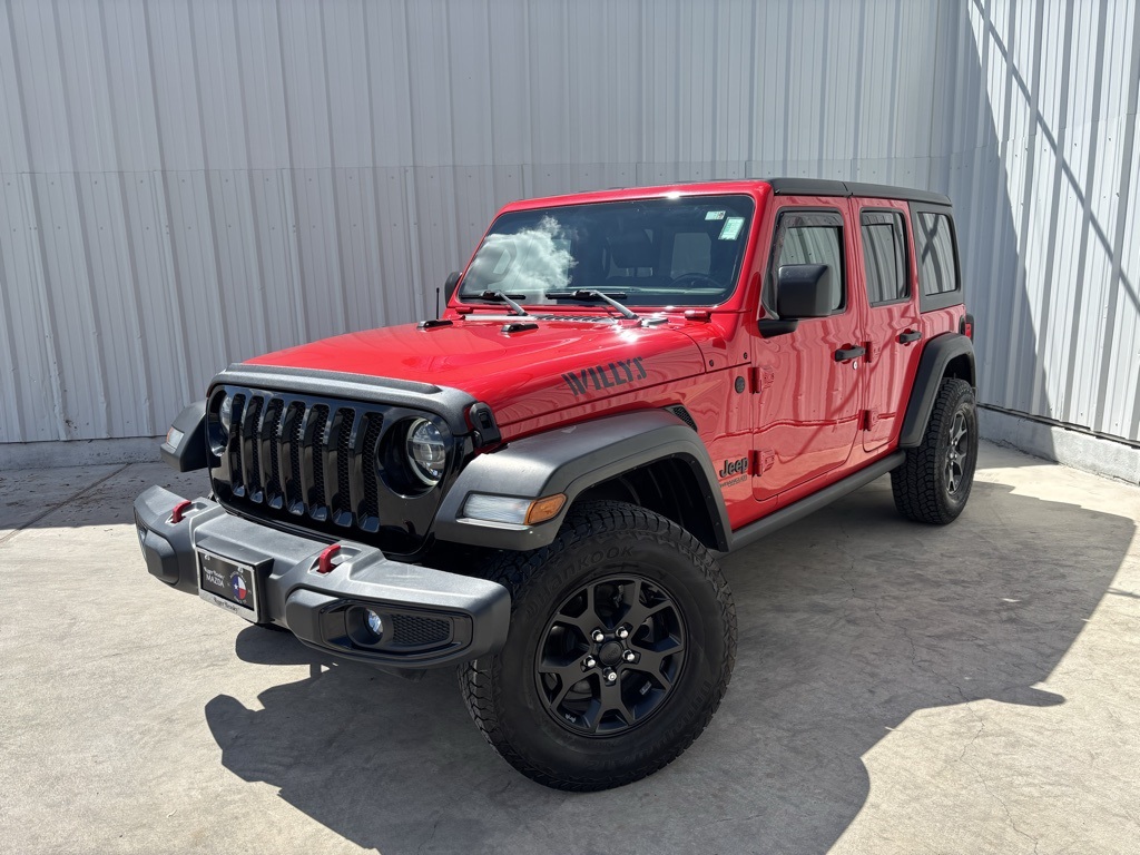 Used Car 2021 Jeep Wrangler  Unlimited Willys For Sale Under $30,000 In Austin, Texas