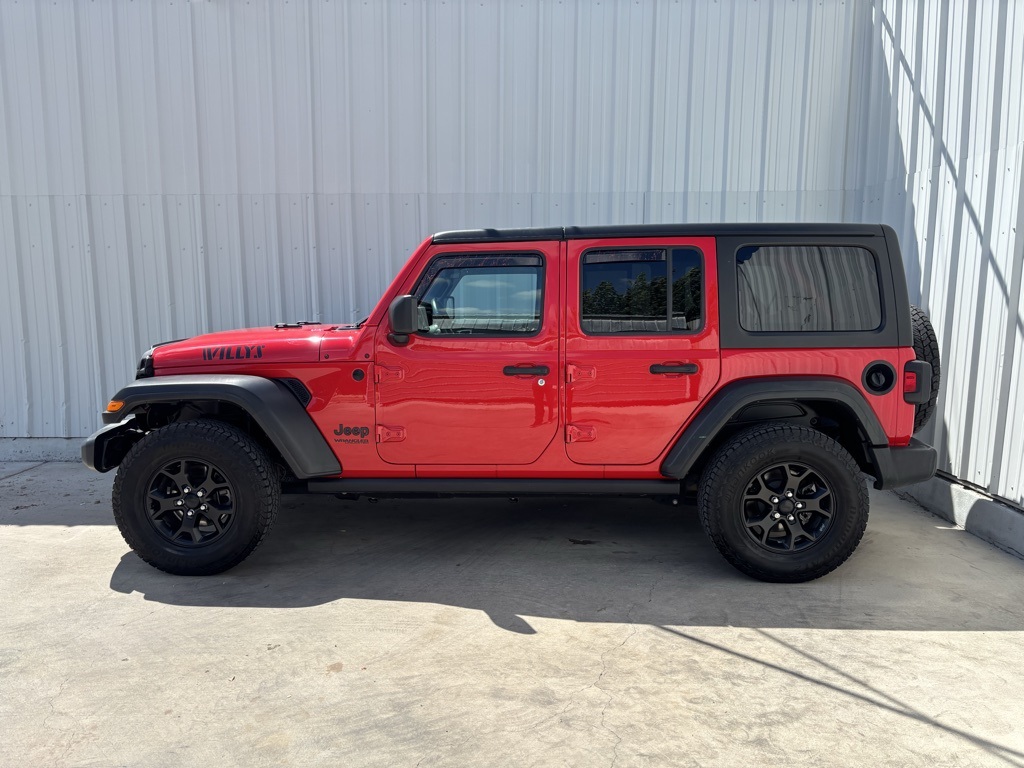 Used Car 2021 Jeep Wrangler  Unlimited Willys For Sale Under $30,000 In Austin, Texas