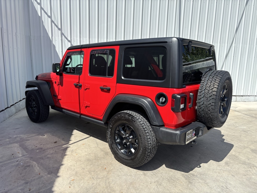 Used Car 2021 Jeep Wrangler  Unlimited Willys For Sale Under $30,000 In Austin, Texas
