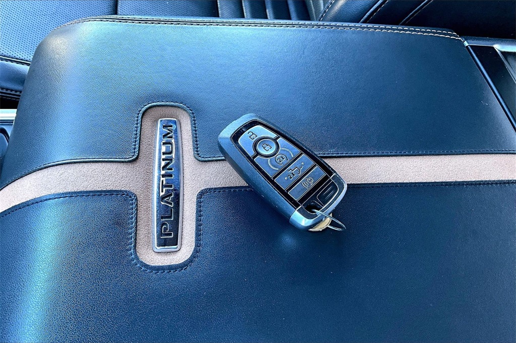 2022 Ford F-150 Platinum Silver at Tom Peacock Cadillac