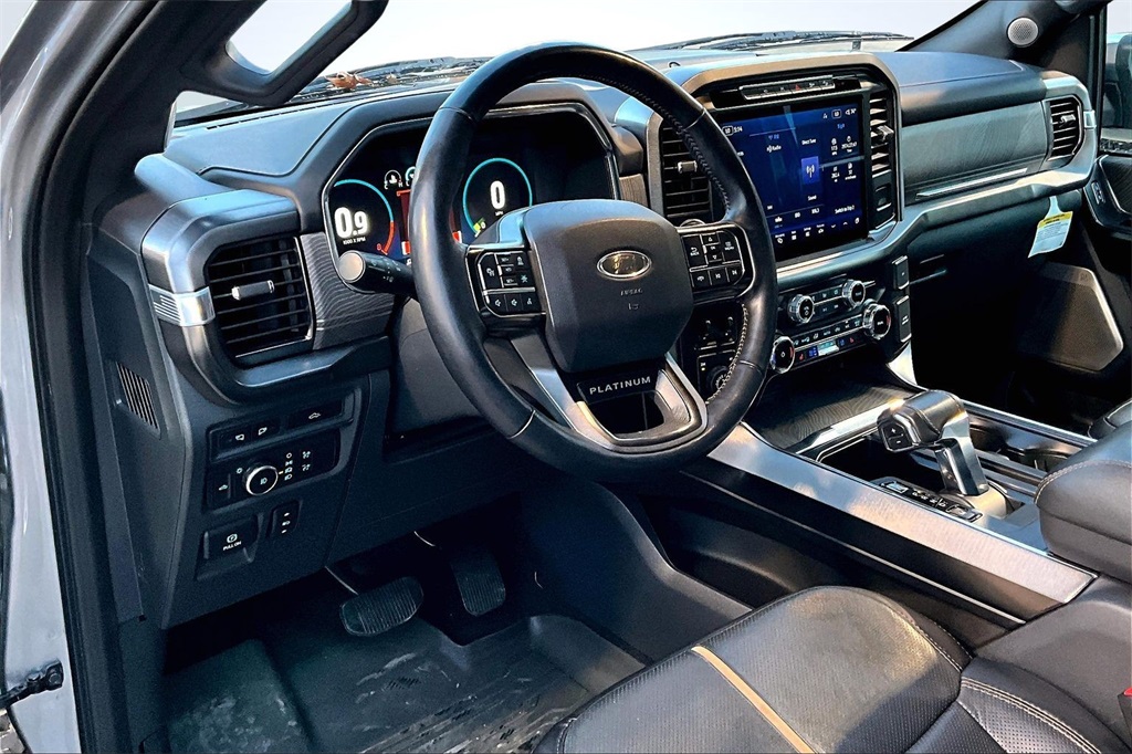 2022 Ford F-150 Platinum Silver at Tom Peacock Cadillac