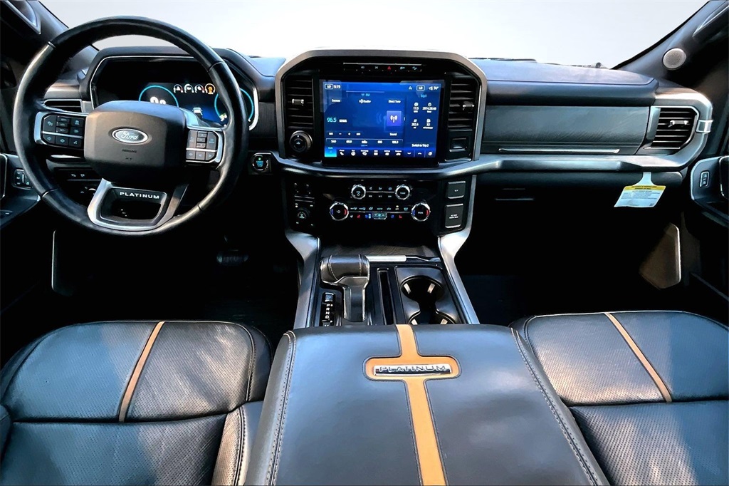 2022 Ford F-150 Platinum Silver at Tom Peacock Cadillac