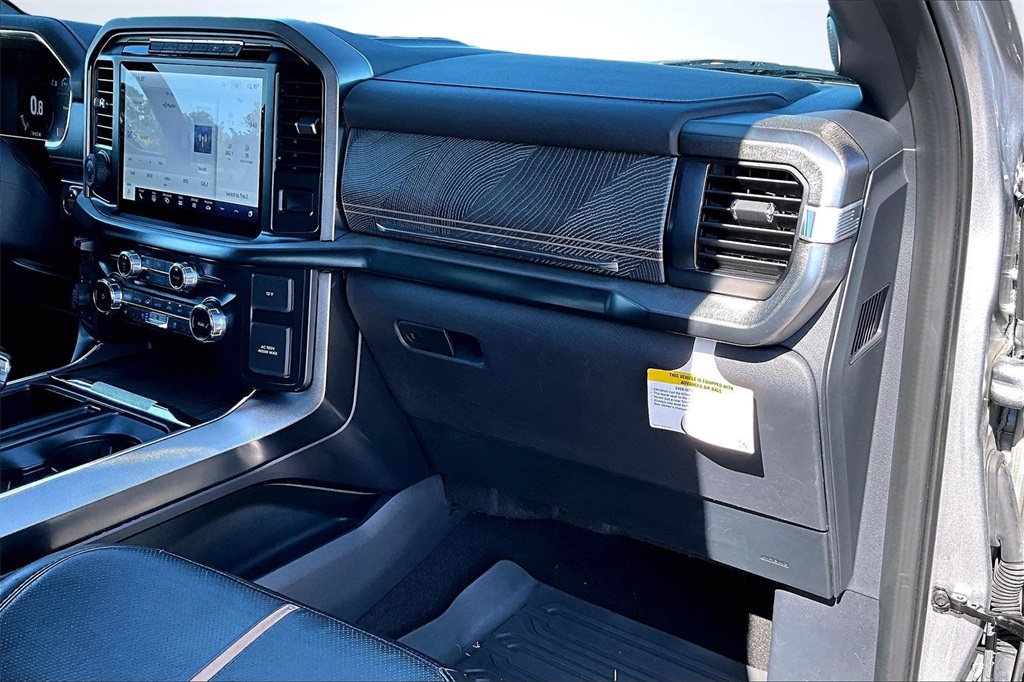 2022 Ford F-150 Platinum Silver at Tom Peacock Cadillac