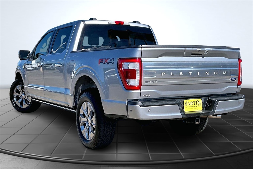 2022 Ford F-150 Platinum Silver at Tom Peacock Cadillac