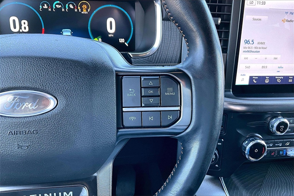 2022 Ford F-150 Platinum Silver at Tom Peacock Cadillac