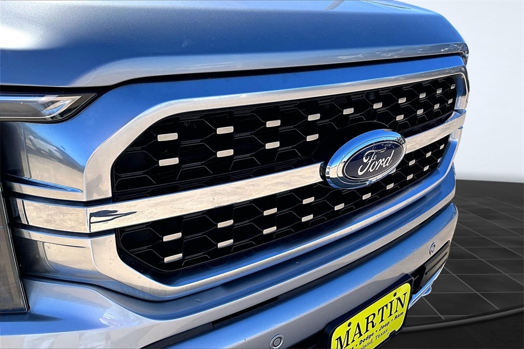 2022 Ford F-150 Platinum Silver at Tom Peacock Cadillac