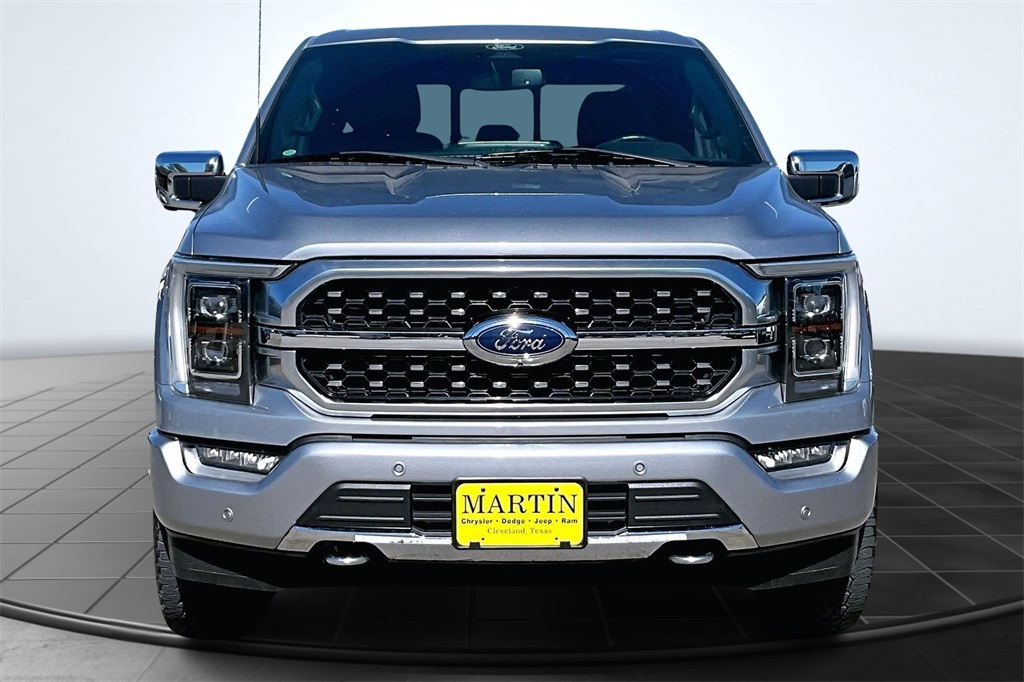 2022 Ford F-150 Platinum Silver at Tom Peacock Cadillac