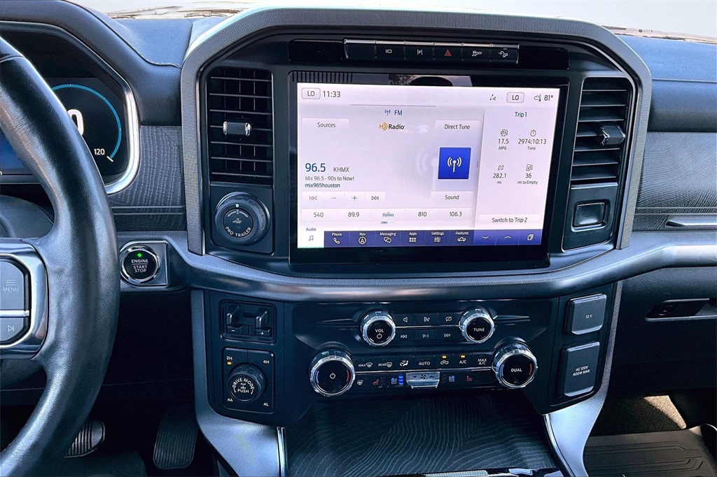 2022 Ford F-150 Platinum Silver at Tom Peacock Cadillac