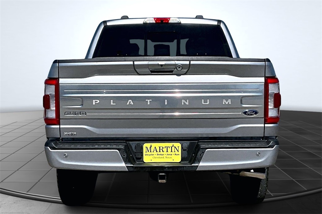 2022 Ford F-150 Platinum Silver at Tom Peacock Cadillac
