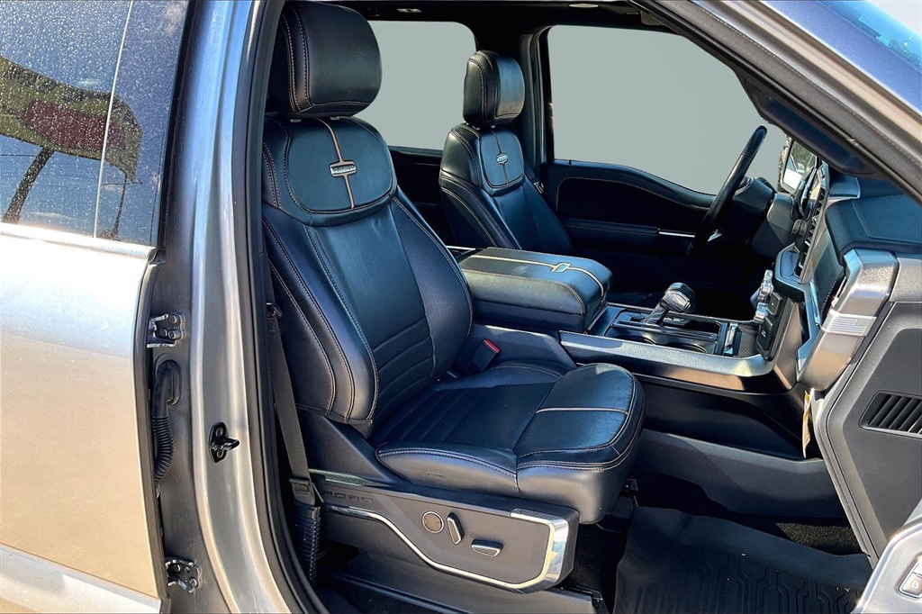 2022 Ford F-150 Platinum Silver at Tom Peacock Cadillac