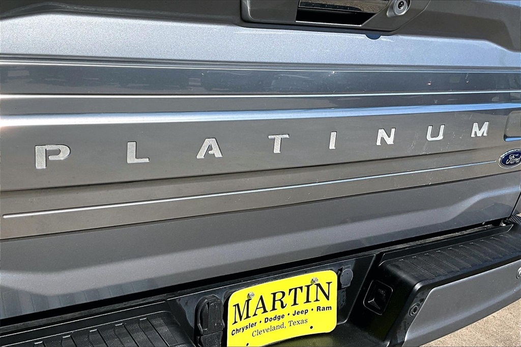 2022 Ford F-150 Platinum Silver at Tom Peacock Cadillac