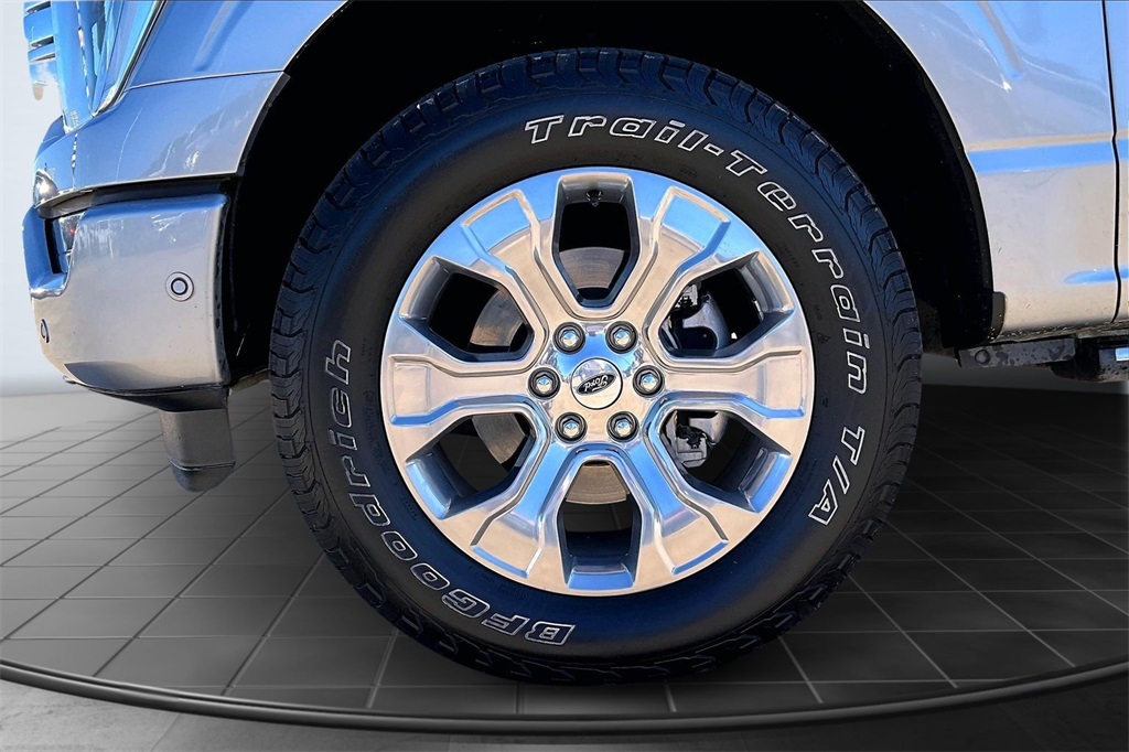 2022 Ford F-150 Platinum Silver at Tom Peacock Cadillac