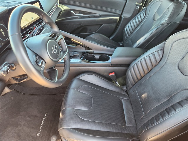 2022 Hyundai Elantra Limited Gray at Baytown Hyundai