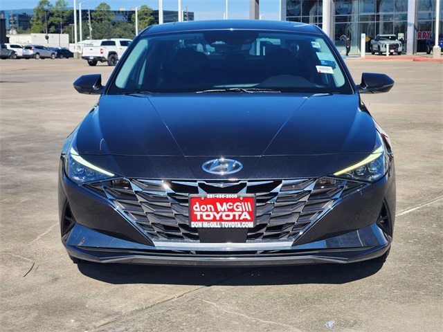 2022 Hyundai Elantra Limited Gray at Baytown Hyundai