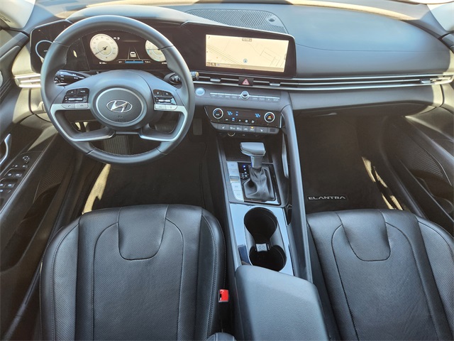 2022 Hyundai Elantra Limited Gray at Baytown Hyundai