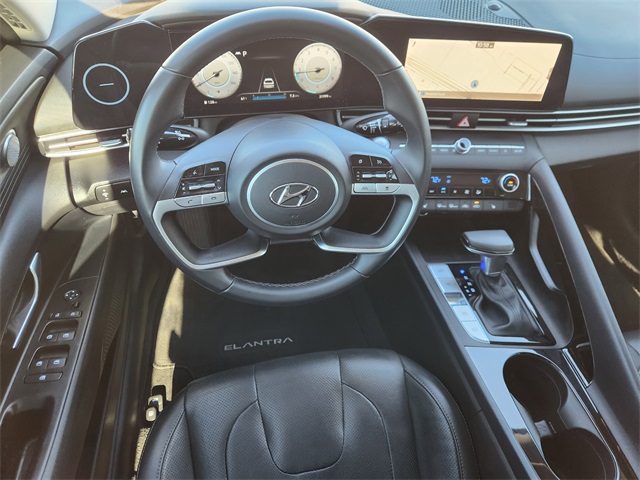 2022 Hyundai Elantra Limited Gray at Baytown Hyundai