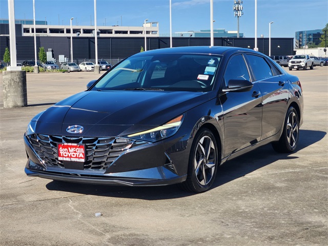 2022 Hyundai Elantra Limited Gray at Baytown Hyundai