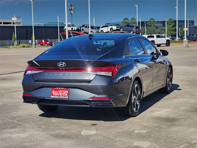 2022 Hyundai Elantra Limited Gray at Baytown Hyundai