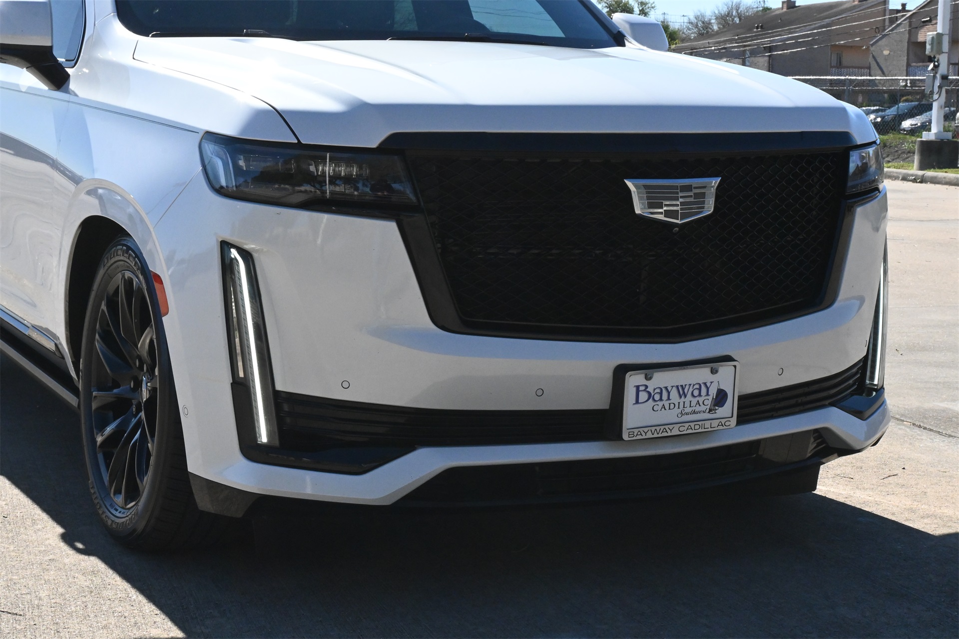 2022 Cadillac Escalade Sport White at DeMontrond Ford