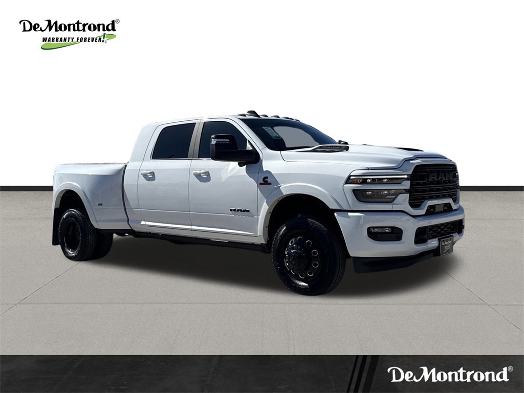 2025 Ram 3500 Limited White at Bayway Chrysler Dodge Jeep Ram