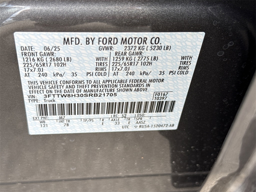 2025 Ford Maverick XLT Gray at Legacy Ford