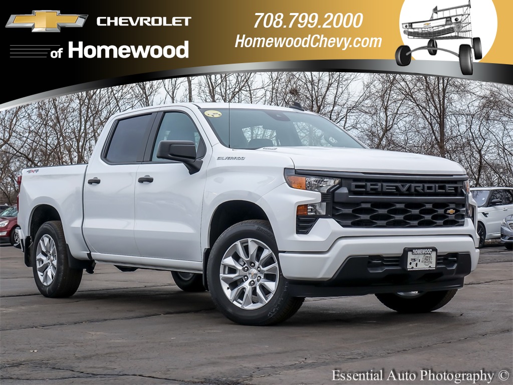 2025 Chevrolet Silverado 1500 Custom Crew Cab 4WD