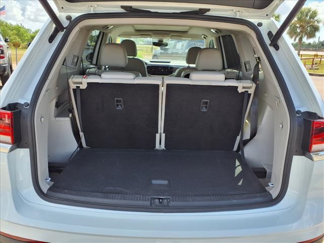 2021 Volkswagen Atlas 2.0T SEL Premium White at DeMontrond Auto Country