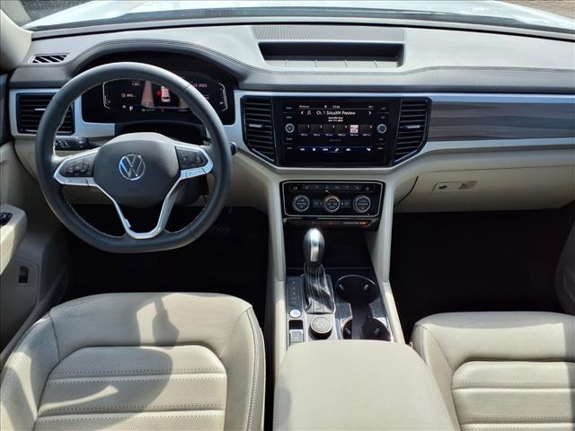 2021 Volkswagen Atlas 2.0T SEL Premium White at DeMontrond Auto Country