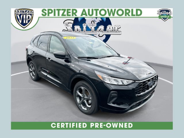 Black Metallic 2023 Ford Escape SUV / Crossover All-Wheel Drive 8-Speed Automatic