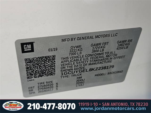 Used Car 2019 Chevrolet Silverado 1500  Ltz For Sale Under $40,000 In San Antonio, Texas