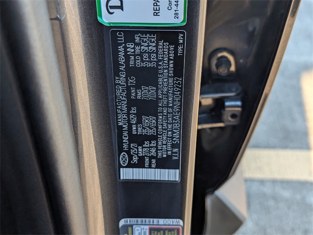 2022 Hyundai Tucson SEL Gray at Classic Elite Chevrolet Hwy 6