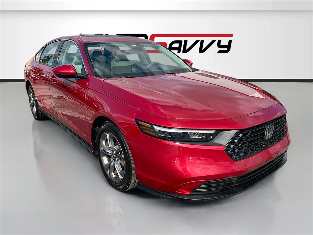 2024 Honda Accord EX Red at Community Honda