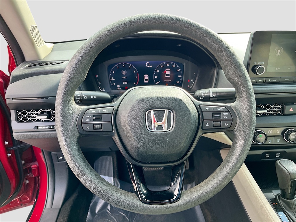 2024 Honda Accord EX Red at Community Honda