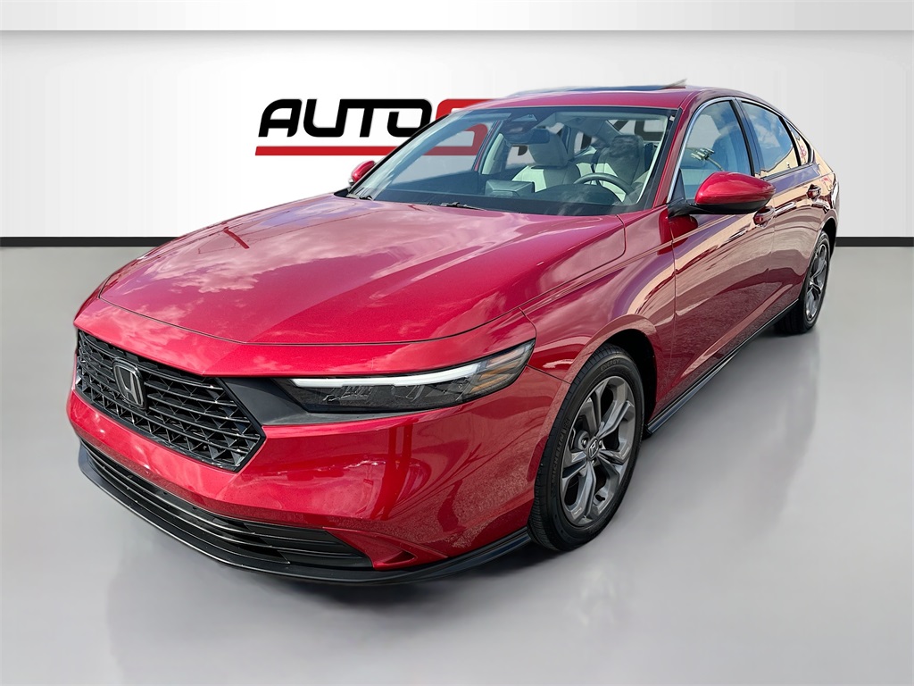 2024 Honda Accord EX Red at Community Honda