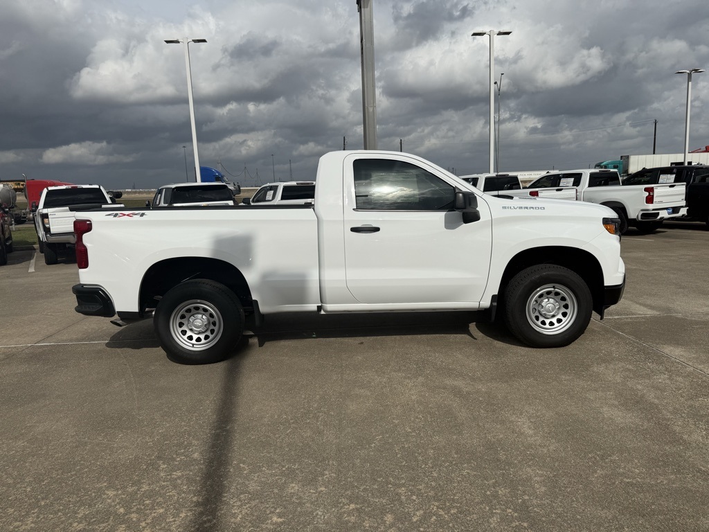 2025 Chevrolet Silverado 1500 WT White at Classic Elite Chevrolet Sugar Land