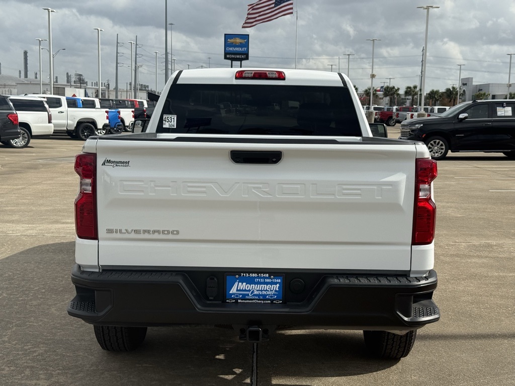 2025 Chevrolet Silverado 1500 WT White at Classic Elite Chevrolet Sugar Land