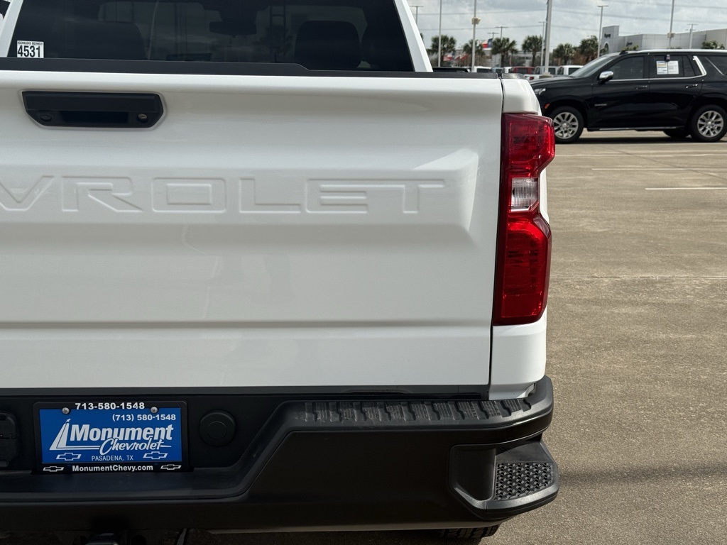 2025 Chevrolet Silverado 1500 WT White at Classic Elite Chevrolet Sugar Land
