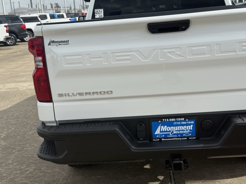 2025 Chevrolet Silverado 1500 WT White at Classic Elite Chevrolet Sugar Land