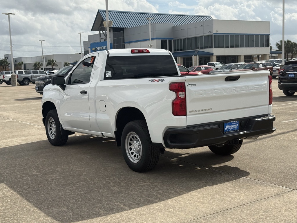2025 Chevrolet Silverado 1500 WT White at Classic Elite Chevrolet Sugar Land