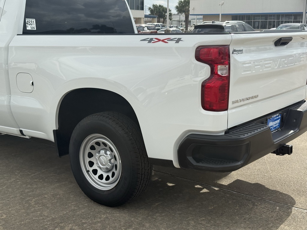 2025 Chevrolet Silverado 1500 WT White at Classic Elite Chevrolet Sugar Land