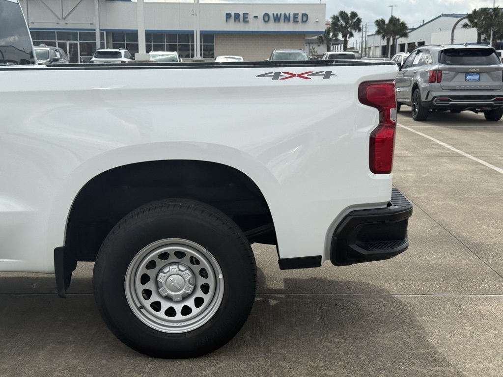 2025 Chevrolet Silverado 1500 WT White at Classic Elite Chevrolet Sugar Land