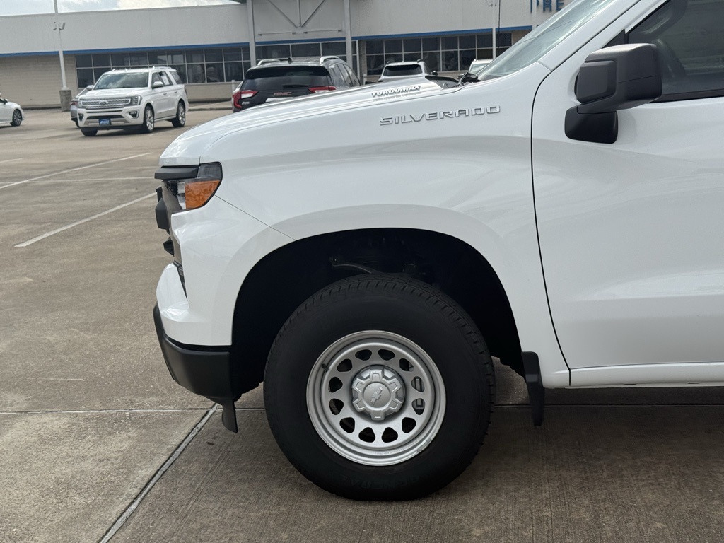 2025 Chevrolet Silverado 1500 WT White at Classic Elite Chevrolet Sugar Land