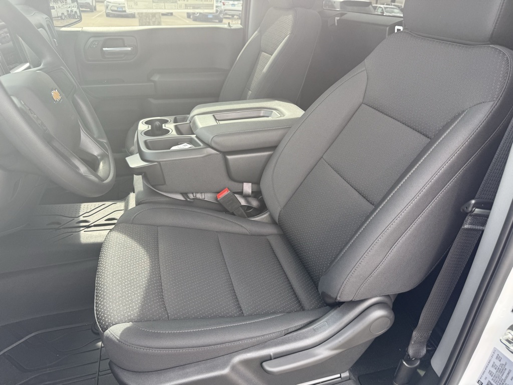 2025 Chevrolet Silverado 1500 WT White at Classic Elite Chevrolet Sugar Land