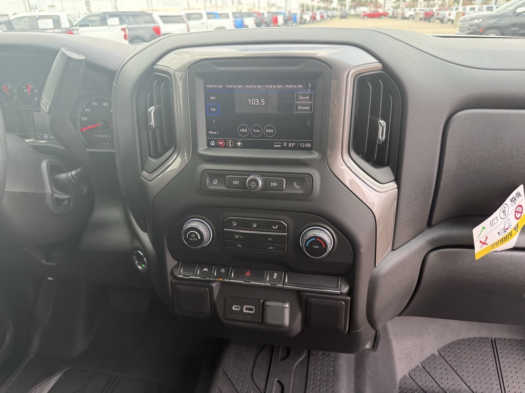 2025 Chevrolet Silverado 1500 WT White at Classic Elite Chevrolet Sugar Land