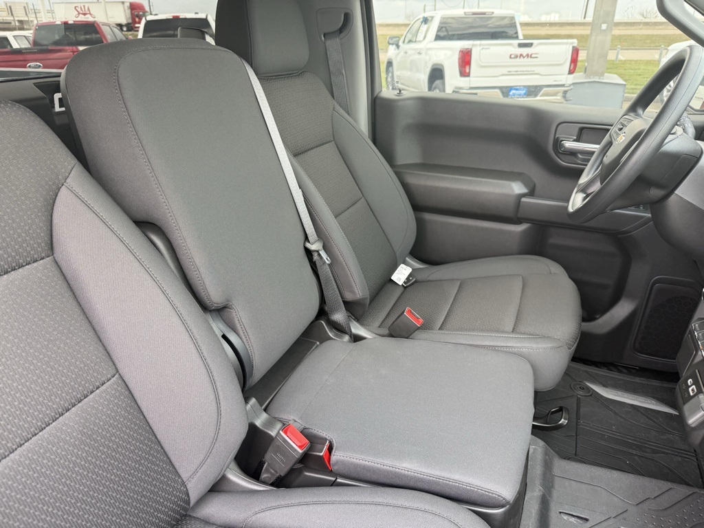 2025 Chevrolet Silverado 1500 WT White at Classic Elite Chevrolet Sugar Land