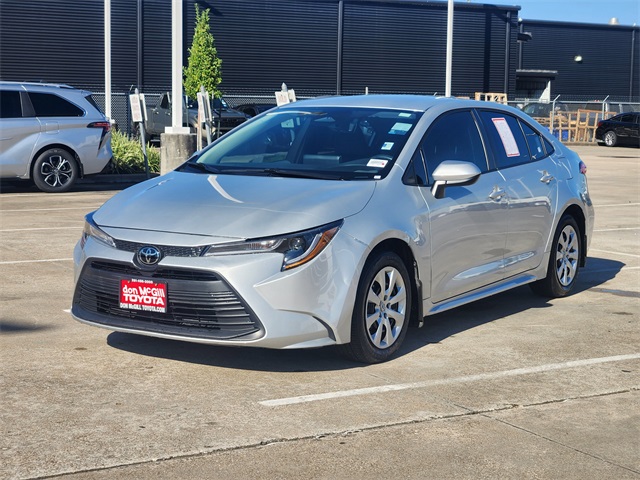 2025 Toyota Corolla LE Silver at Toyota of Victoria
